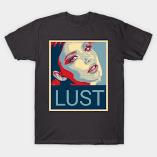 Lust - Shepard Fairey style design T-Shirt